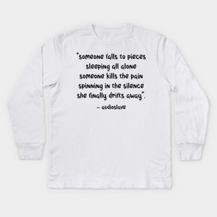 be yourself Kids Long Sleeve T-Shirt